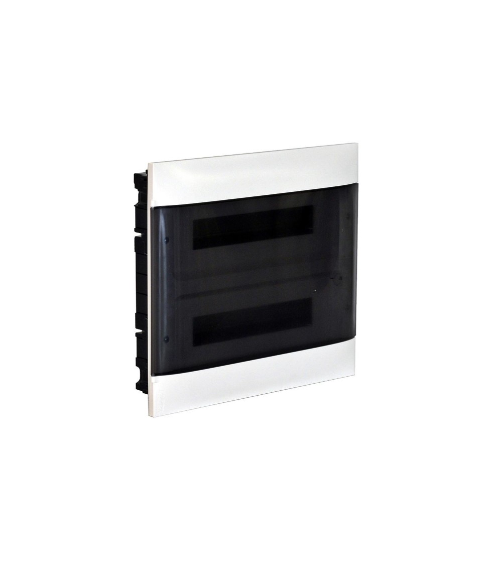Boîte d'Encastrement Practibox S pour Cloisons Conventionnelles Porte Transparente 2x12 Modules LEGRAND 135052 - 83617…