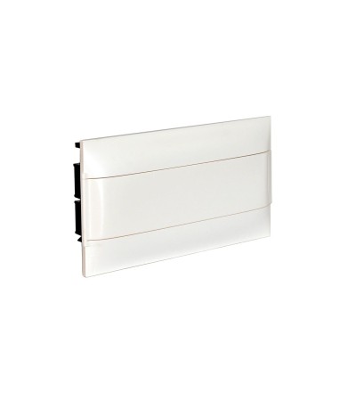 Boîte d'Encastrement Practibox S pour Cloisons Préfabriquées Porte Transparente 1x18 Modules LEGRAND 137076