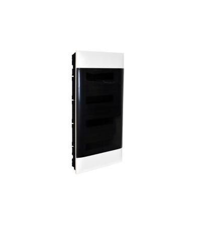 Boîte d'Encastrement Practibox S pour Cloisons Préfabriquées Porte Transparente 4x12 Modules LEGRAND 135074