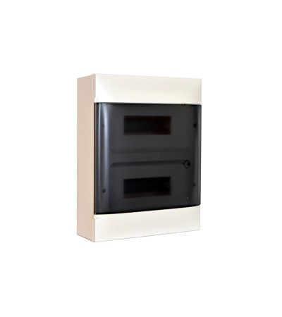 Boîte en Saillie Practibox S Porte Transparente 2x12 Modules LEGRAND 135132