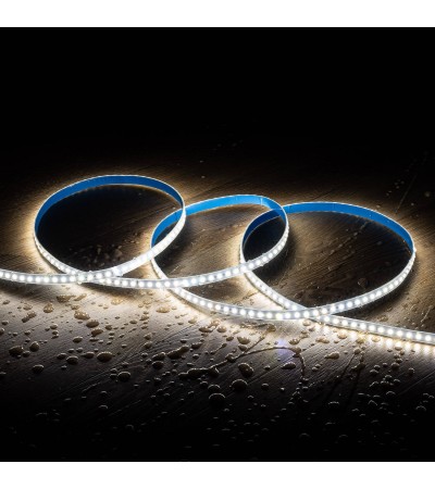 Bobine de Ruban LED 48V DC 50 m 120 LED/m IP65 Largeur 10mm Coupe tous les 10 cm