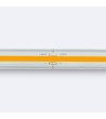 Bobine de ruban LED COB Dimmable 220V AC 320 LED/m Blanc super chaud IP65 Largeur 14mm Coupe tous les 50 cm - 100875 - vue 7