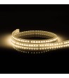Bobine LED 220V AC 100LED/m 50m Blanc Chaud IP67 50m Largeur 14mm Coupe tous les 25cm - 86986 - vue 3