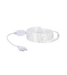 Bobine LED 220V AC 100LED/m 50m Blanc Chaud IP67 50m Largeur 14mm Coupe tous les 25cm - 86986 - vue 4