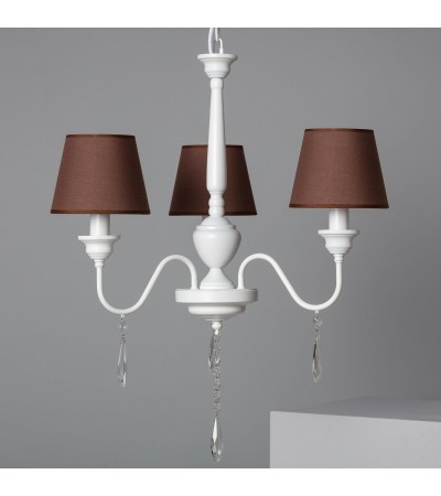 Lustre Métal et Tissus Zuri - 63846 - vue 3
