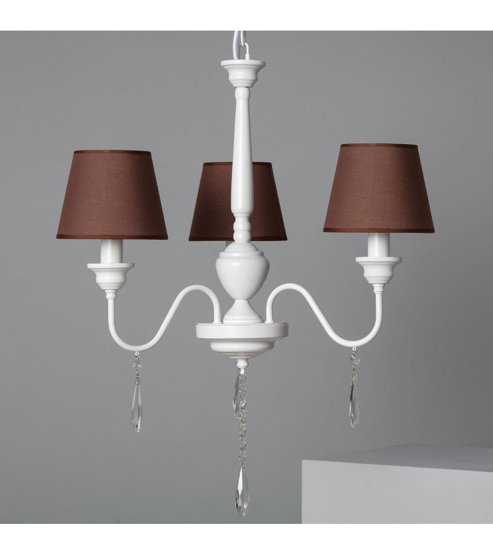Lustre Métal et Tissus Zuri - 63846 - vue 3