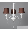 Lustre Métal et Tissus Zuri - 63846 - vue 3