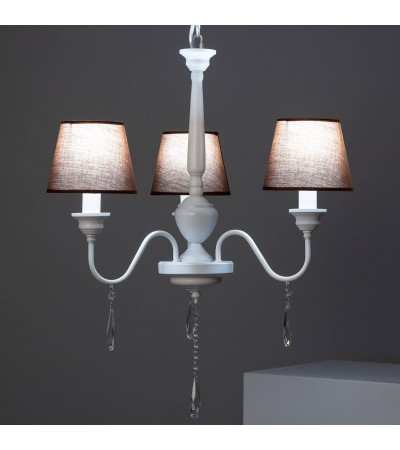 Lustre Métal et Tissus Zuri - 63846 - vue 5