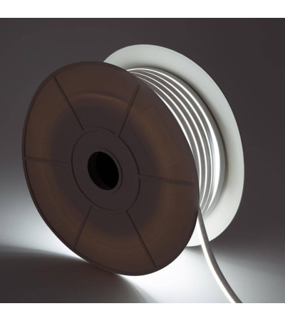 Ruban LED Néon 24V BOBINE 50m 9.5W/m Coupe 5cm IP65 NFLEX6