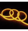 Bobine Néon LED Flexible 360º Rond Dimmable 220V AC 120LED/m IP67 Jaune 50 Mètres sur Mesure Coupe Tous les 100cm - 4414…