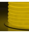 Bobine Néon LED Flexible 360º Rond Dimmable 220V AC 120LED/m IP67 Jaune 50 Mètres sur Mesure Coupe Tous les 100cm - 4414…