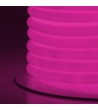 Ruban LED Néon Dimmable 220V BOBINE 50m Rose Circulaire 360 9W/m Coupe 100cm IP67 - 4418 - vue 7