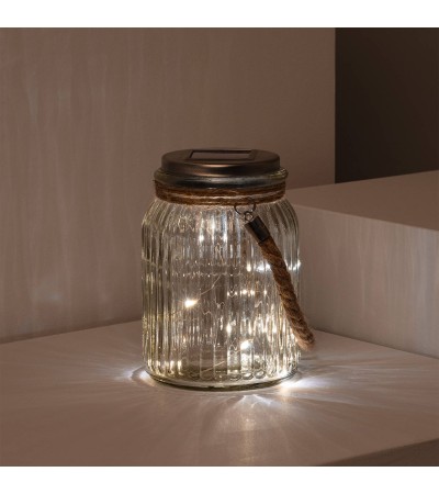 Bocal en Verre LED Portable Solaire Winy - 74488 - vue 6