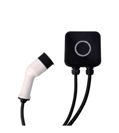 Borne de Recharge pour Voiture Électrique Semi Fast 7kW Type 2 Monophasé - 87239 - vue 2