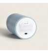 Bougie LED Cire Naturelle Bleue à Piles 12.5 cm - 112014 - vue 4