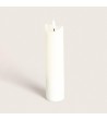 Bougie LED en Cire Naturelle à Pile 20 cm - 109643 - vue 1