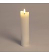 Bougie LED en Cire Naturelle à Pile 20 cm - 109643 - vue 4