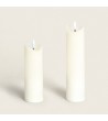 Bougie LED en Cire Naturelle à Pile 20 cm - 109643 - vue 6