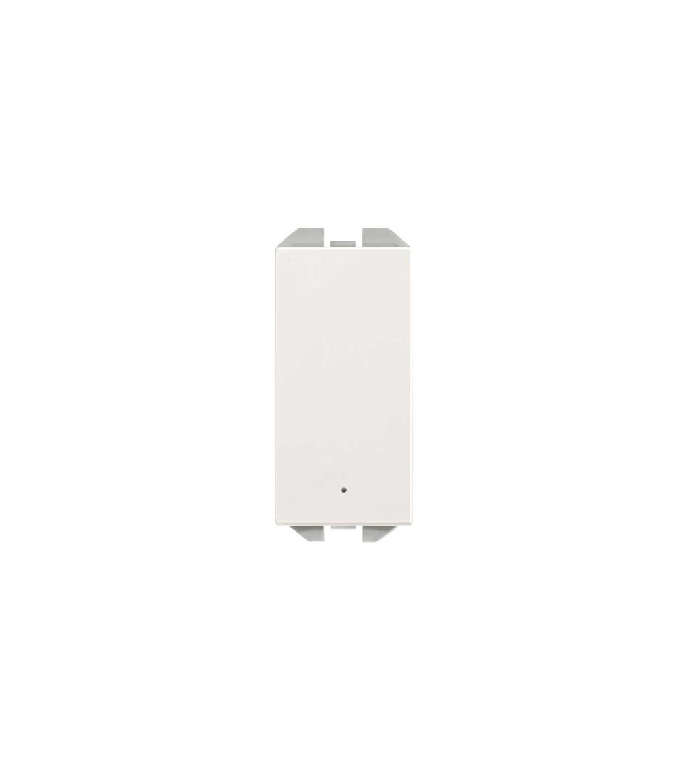 Bouton poussoir Simple Étroit avec Voyant Intégré SIMON 270 20001160 - 92368 - vue 1