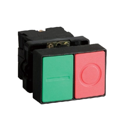Bouton-Poussoir Double MAXGE IP65 - 67223 - vue 1