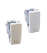 Bouton-Poussoir Simple Étroit avec Touche Sonnette SIMON 27 Play 27150 - 68438 - vue 3
