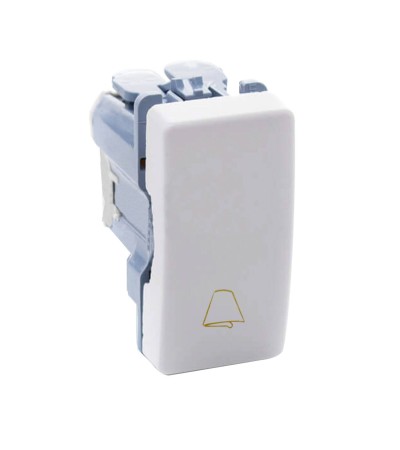 Bouton-Poussoir Simple Étroit avec Touche Sonnette SIMON 27 Play 27150 - 68438 - vue 4