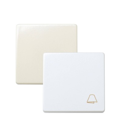 Bouton-Poussoir Simple avec Touche Sonnette SIMON 27 Play 27150