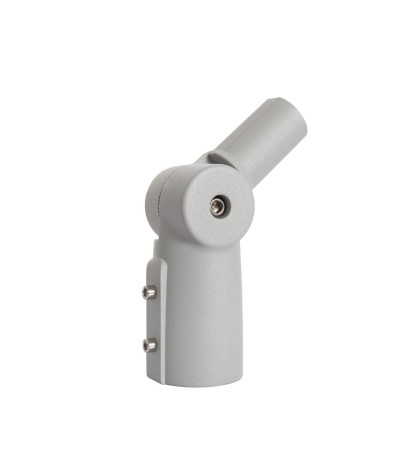 Bras sur Colonne Orientable 90° à˜44mm pour Luminaires Eclairage Public Gris