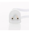 Câble Connecteur Gaine Néon LED Flexible Dimmable 7.5W/m 220V AC 100 LED/m Semi-circulaire 180° Monochrome IP67 - 86365…