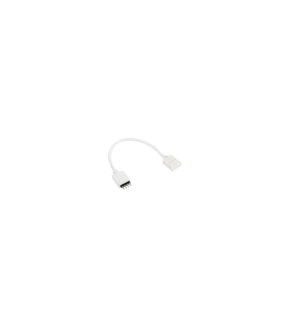 Câble Connecteur Mâle à Connecteur Rapide Ruban LED 12/24V DC RGB - 251 - vue 1