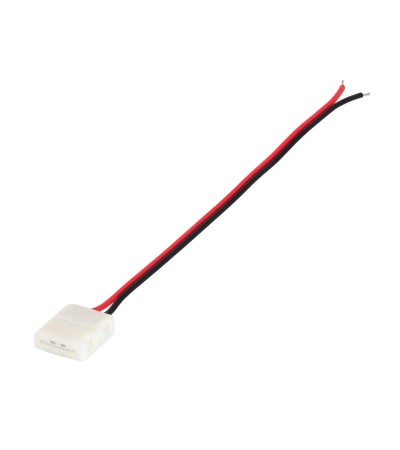 Câble Connecteur Rapide Ruban LED 12/24V DC Monochrome 10mm 2 BROCHES