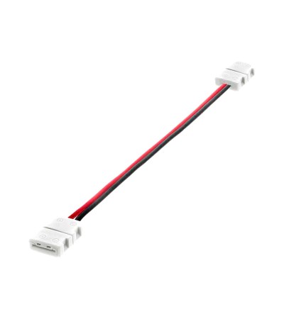 Câble Double Connecteur Rapide Ruban LED 12/24V DC Monochrome 10mm