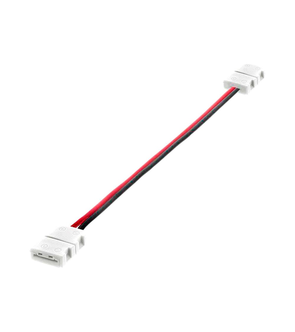 Câble Double Connecteur Rapide Ruban LED 12/24V DC Monochrome 10mm - 245 - vue 1