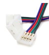 Câble Double Connecteur Rapide Ruban LED 12/24V DC RGB 10mm - 244 - vue 2