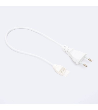Cable pour Ruban LED Auto-redressement 220V AC COB Silicone FLEX Largeur 10mm Monochrome