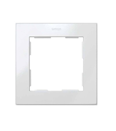 Cadre 1 Emplacement Blanc SIMON 28 28610