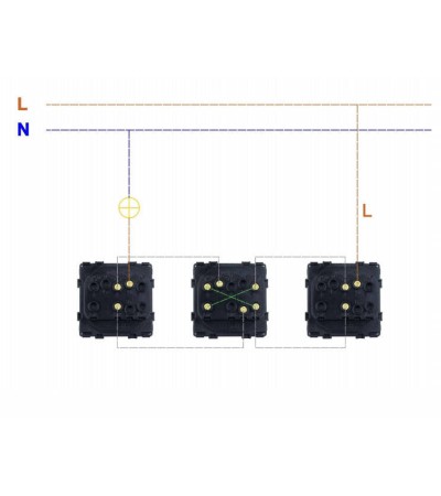 Permutateur Simple avec Cadre PC Modern - 35601 - vue 11