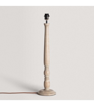 Pied de Lampe à Poser en bois Daksh ILUZZIA - 100047 - vue 6