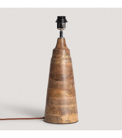 Pied de Lampe à Poser en bois Rajesh ILUZZIA - 100068 - vue 5