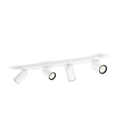 Plafonnier PHILIPS 4 Spots Pongee - 82422 - vue 3