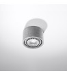 Plafonnier Basic 1 Béton SOLLUX - 95566 - vue 3