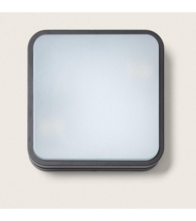 Plafonnier Carré Extérieure Aluminium 285x285 mm Kadam - 113576 - vue 2