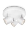 Plafonnier LED 3 Spots Star 3x4.5W - 81913 - vue 3