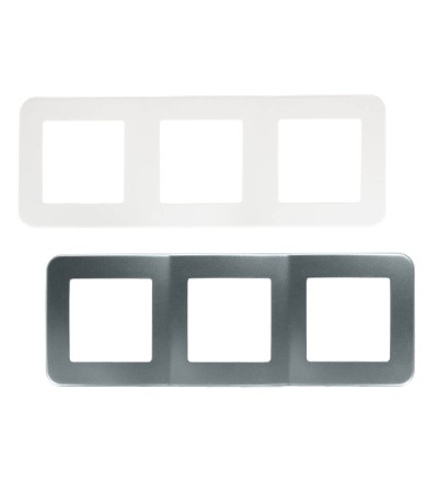 Cadre PC 3 Emplacements pour Appareillage Classic