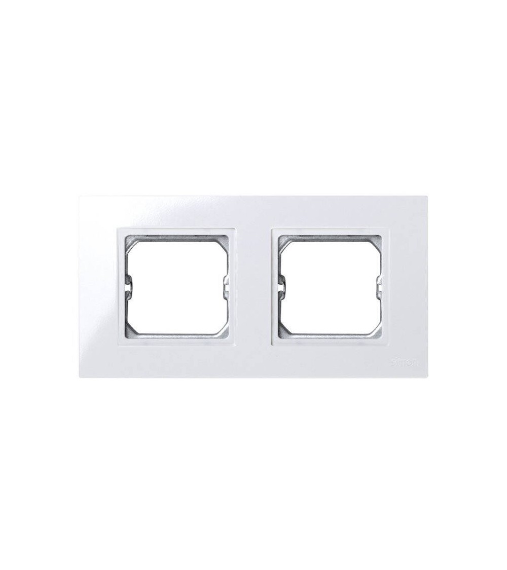 Cadre pour Pièce Intermédiaire 2 Emplacements Blanc SIMON 27 Play 2701620-030 - 90107