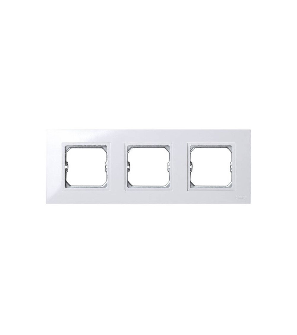 Cadre pour Pièce Intermédiaire 3 Emplacements Blanc SIMON 27 Play 2701630-030 - 90124