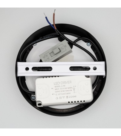 Plafonnier LED 6W Rond Aluminium Slim à˜110 mm CCT Sélectionnable Galà¡n SwitchDimm - 95506 - vue 8