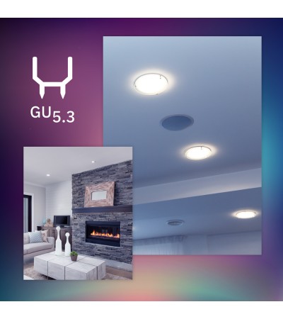 Ampoule LED 12V PHILIPS GU5.3 MR16 SpotVLE 5.8W 490 lm 36º - 95149 - vue 3