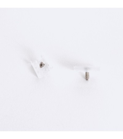 Clip de Fixation pour Ruban LED de 10 mm (20 unit.)