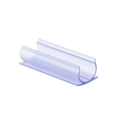 Clip de Fixation PVC pour Néon LED Flexible 360º Rond Monochrome